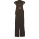 Ethnic embroidery overalls - 8 us size - Black and orange