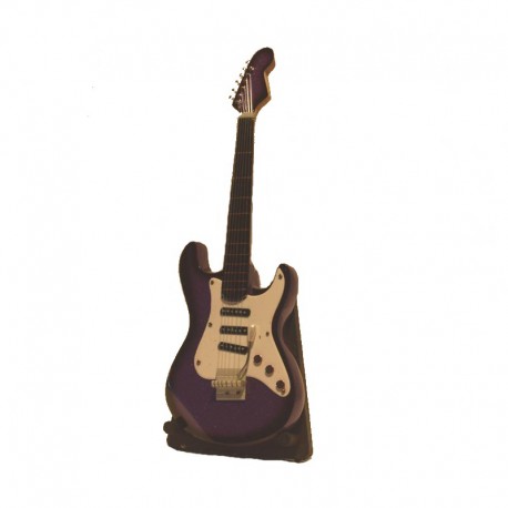 Mini guitare électrique H19 cm - modèle 15
