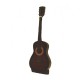 Guitare folk miniature en bois vernis - modèle 22