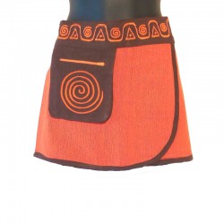 Mini jupe ethnique coton - Tailles et couleurs différentes