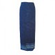 Rayon wraparound skirt - Blue and light blue
