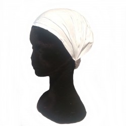 White cotton headband