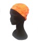 Orange cotton headband