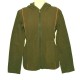 Women's olive green hooded Jacket size M