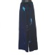 Pantalon portefeuille Thaï - Bleu design Bambou bleu clair