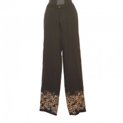 Straight pants flower design - Different sizes and colors