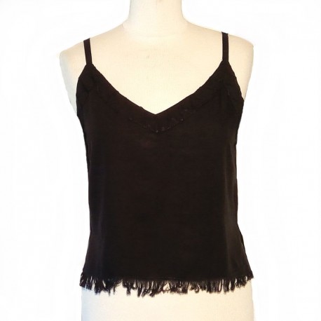 Black top with adjustable straps - Different sizes